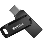فلش مموری سن دیسک 256 گیگابایت با رابط USB 3.1 مدل Ultra Dual Drive GO USB Type-C